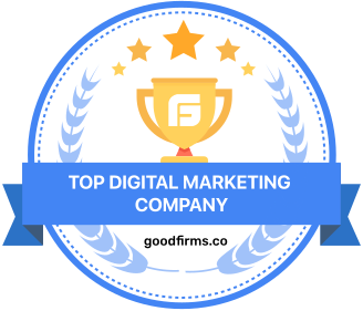Good Firms badge for top digital marekting company