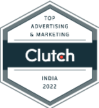 Clutch Badge for Top advertising and marketing in india 2022